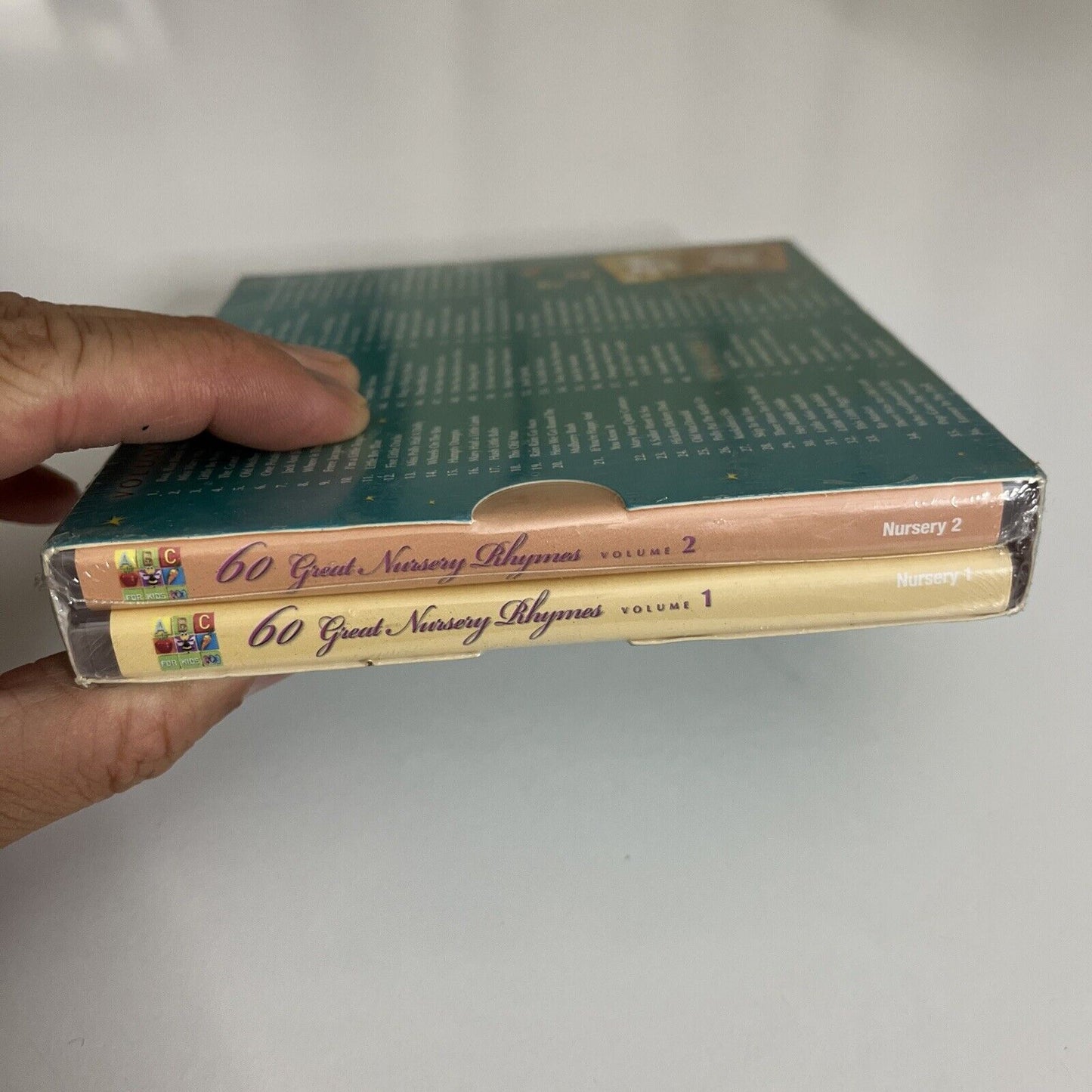 120 Great Nursery Rhymes Volumes 1 & 2 by ABC Kids (CD, 2-Disc Album Set) NEW