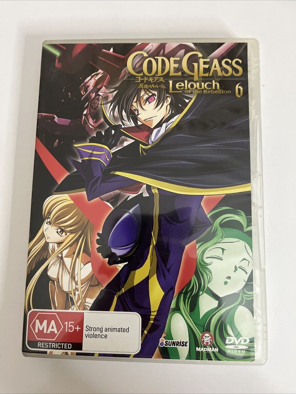 Code Geass Lelouch of the Rebellion : Vol 6 (DVD, 2007)