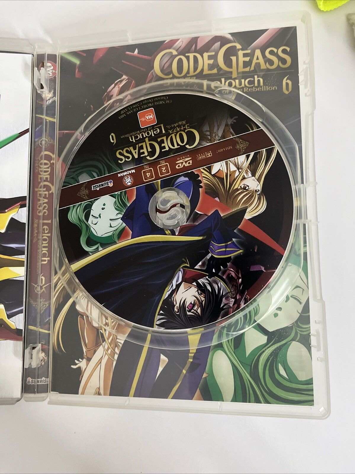 Code Geass Lelouch of the Rebellion : Vol 6 (DVD, 2007)