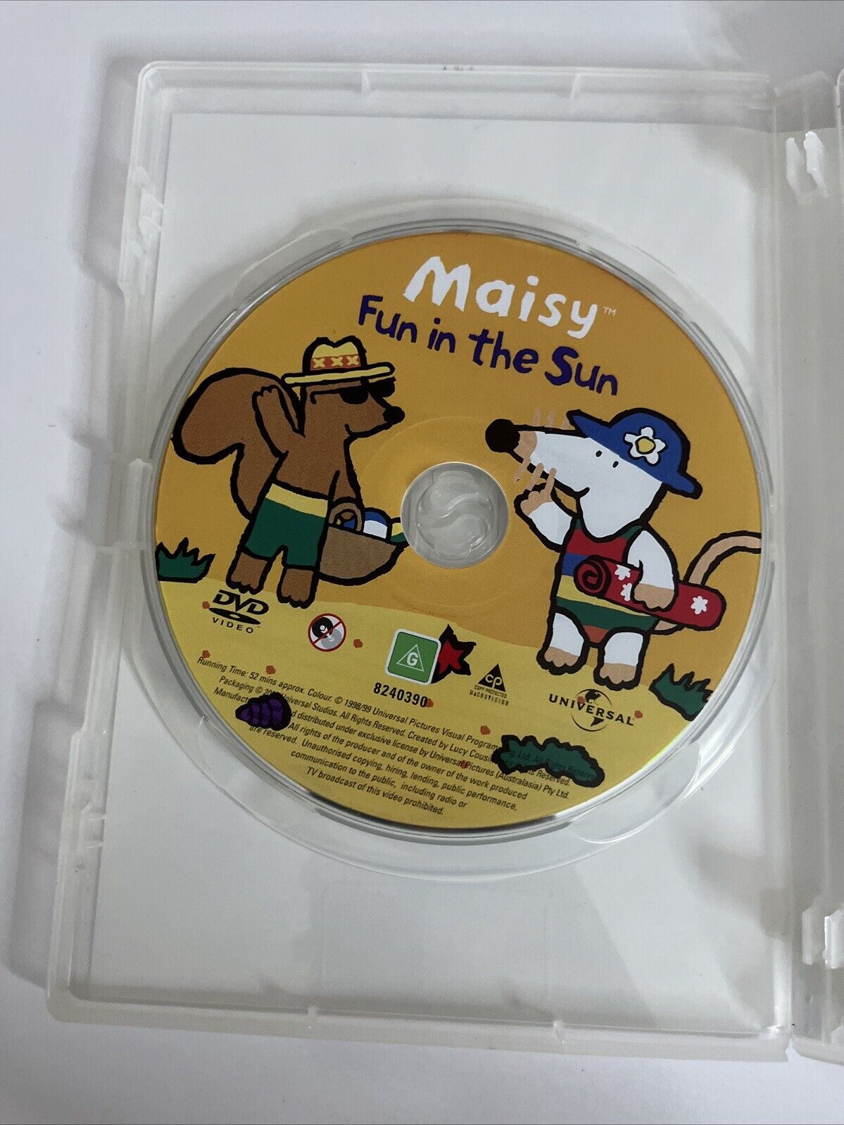 Maisy Fun in the Sun (DVD, 2000) Animation Region 4 &2