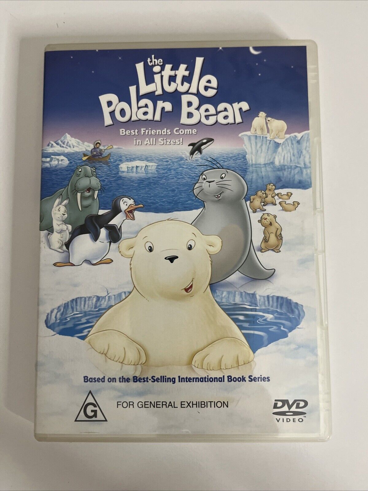 The Little Polar Bear (DVD, 2003) Animated Movie Region 4