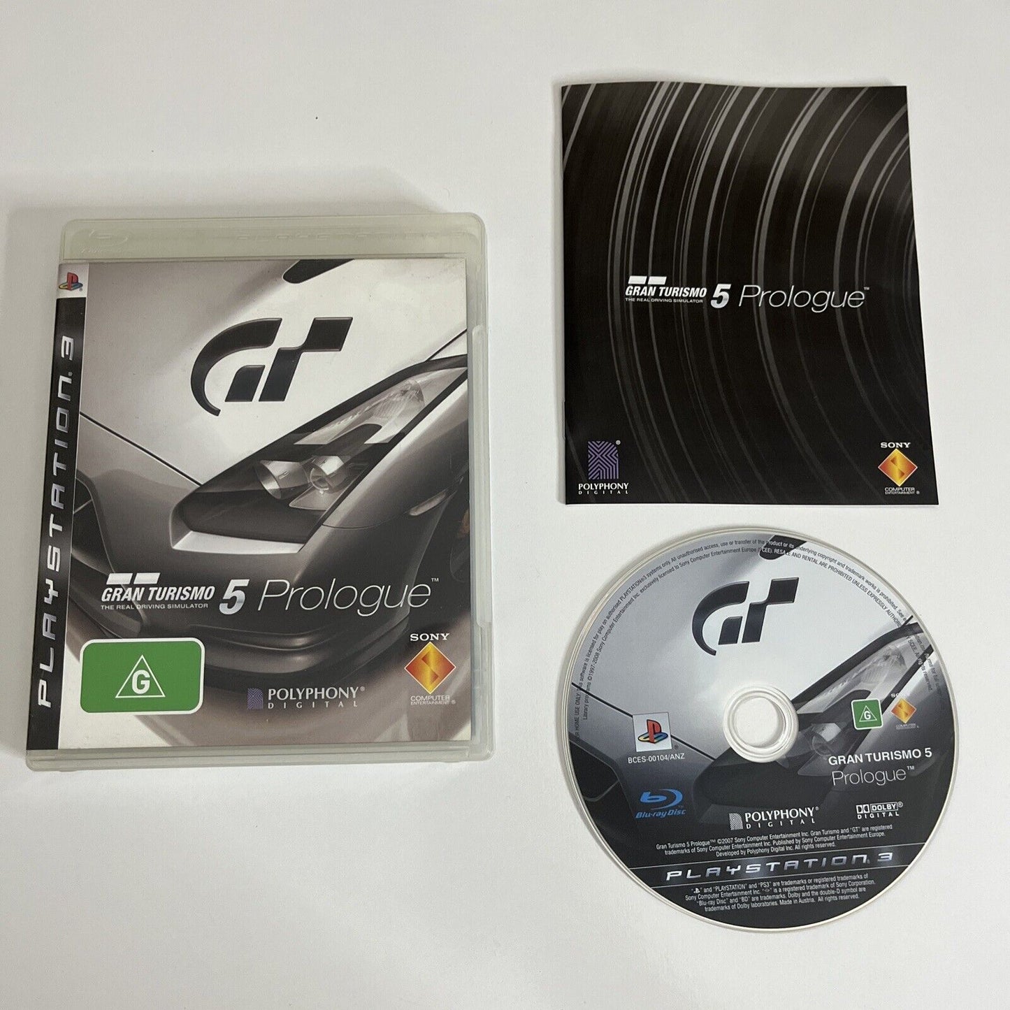 Gran Turismo 5 Prologue PS3 Sony PlayStation 3 Car Racing 2010 Game Complete