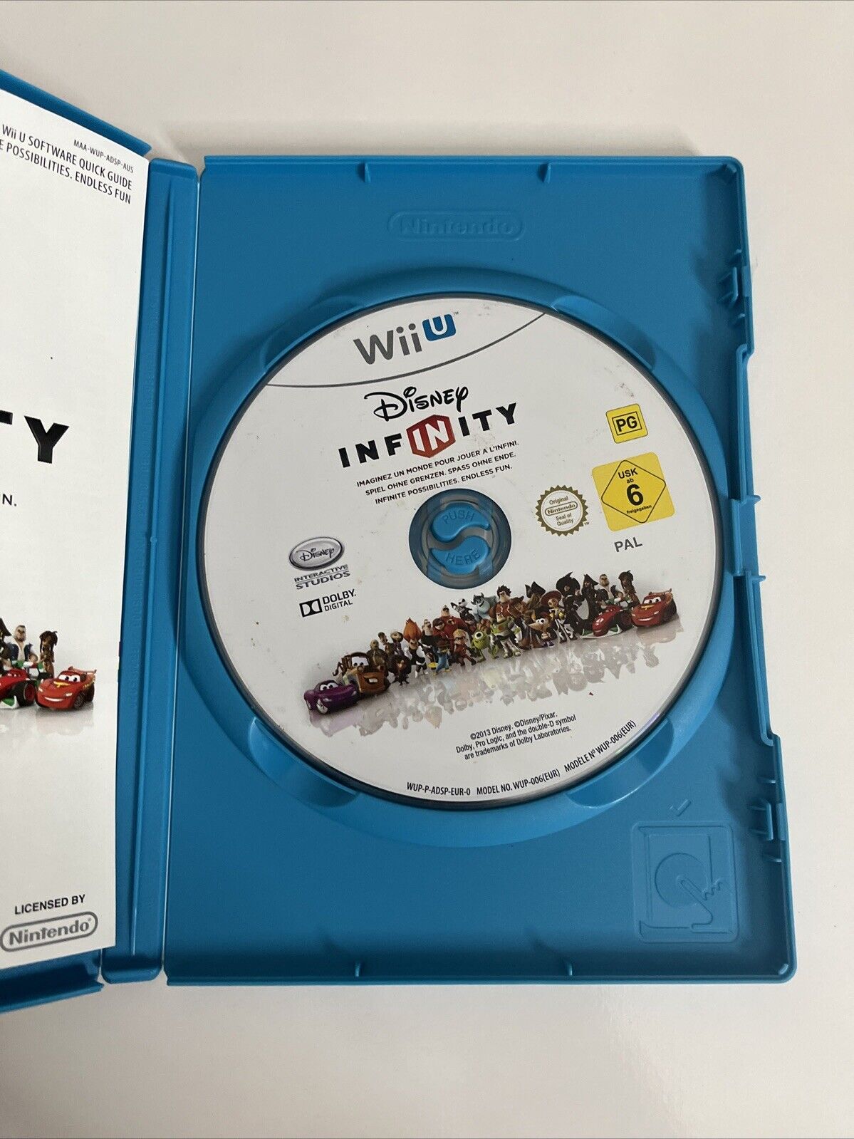 Disney Infinity Nintendo Wii U PAL 2013 Game