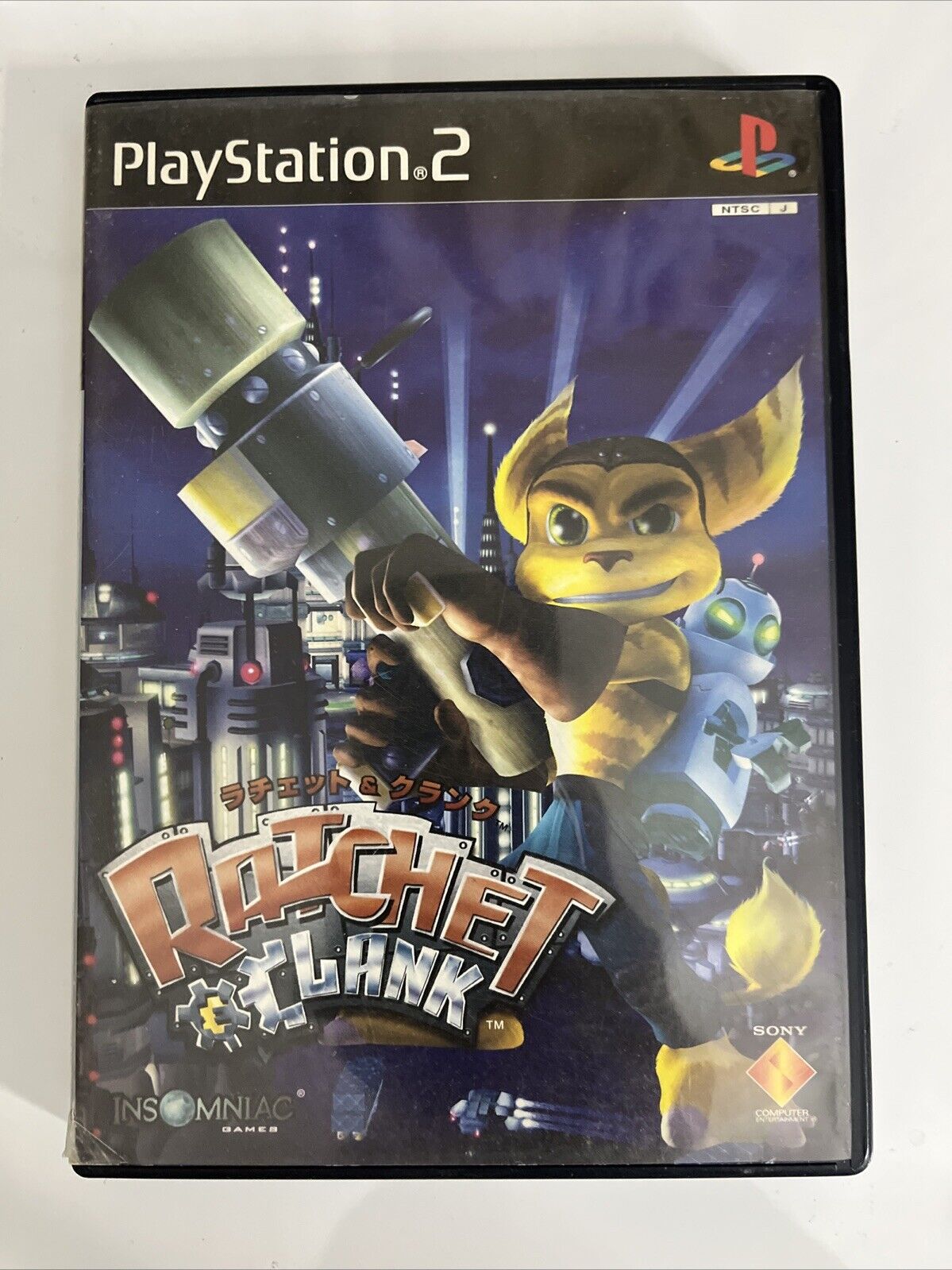 Ratchet & Clank  PS2 Sony PlayStation NTSC-J JAPAN 2005 Game Complete