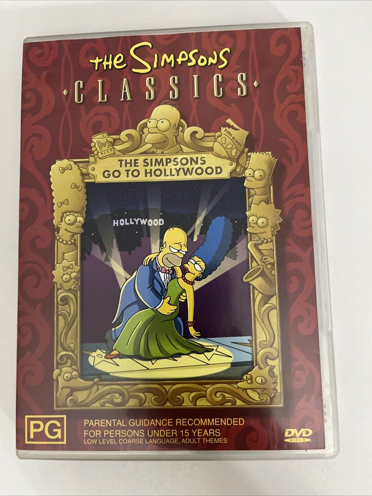 The Simpsons Go to Hollywood (DVD, 2003) Animation Region 4