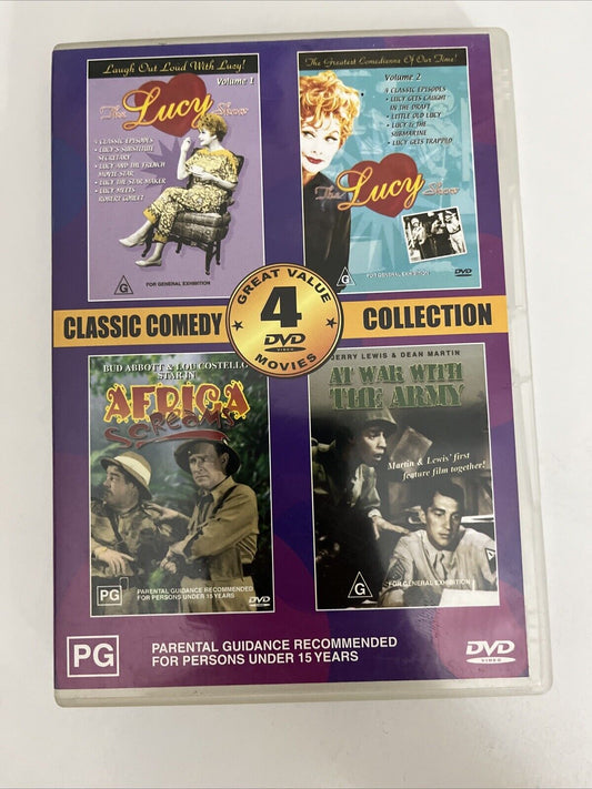 The Lucy Show / Africa Screams / At War With The Army (DVD) Region 4