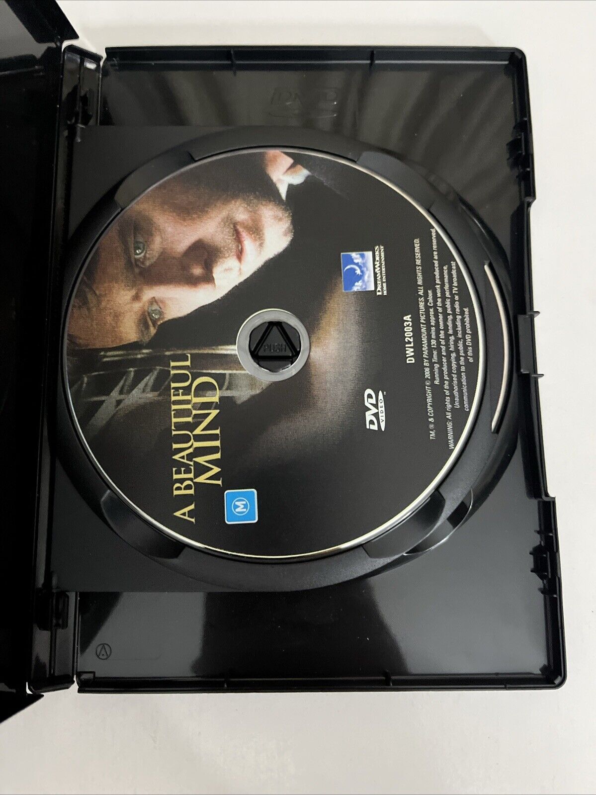 A Beautiful Mind (DVD, 2001, 2-Disc) Russell Crowe, Jennifer Connelly Region 4