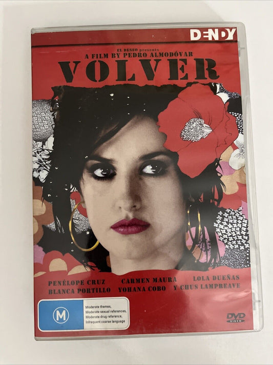 Volver (DVD, 2006) Penelope Cruz, Carmen Maura Pedro Almodovar Film Region 4