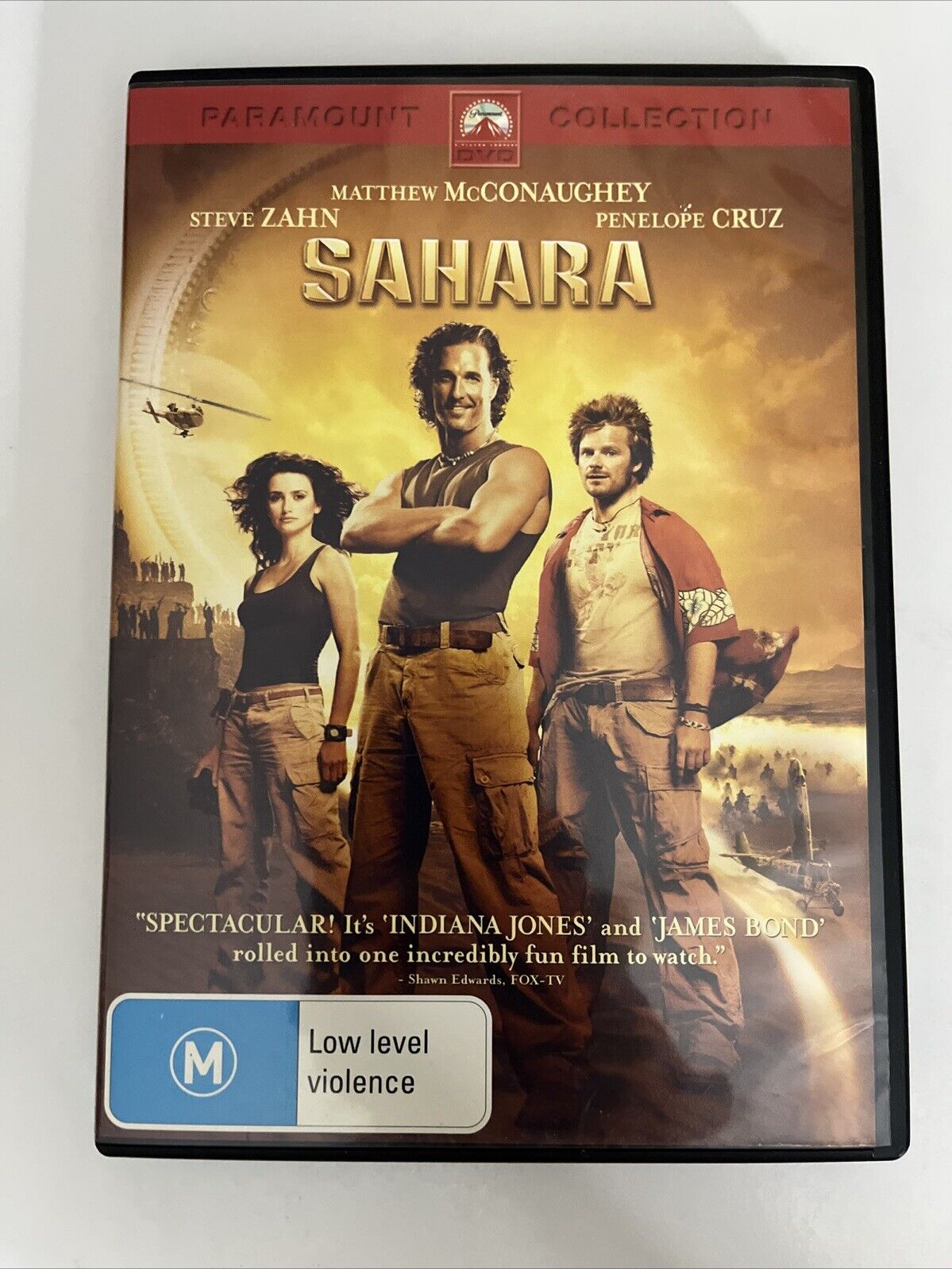 Sahara (DVD, 2005) Matthew McConaughey, Steve Zahn, Penelope Cruz  Region 4