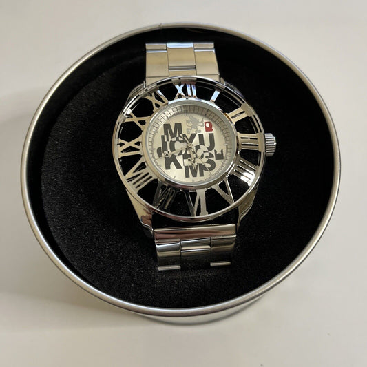 Disney Mickey Mouse Wrist Watch Silver 1020193 NEW