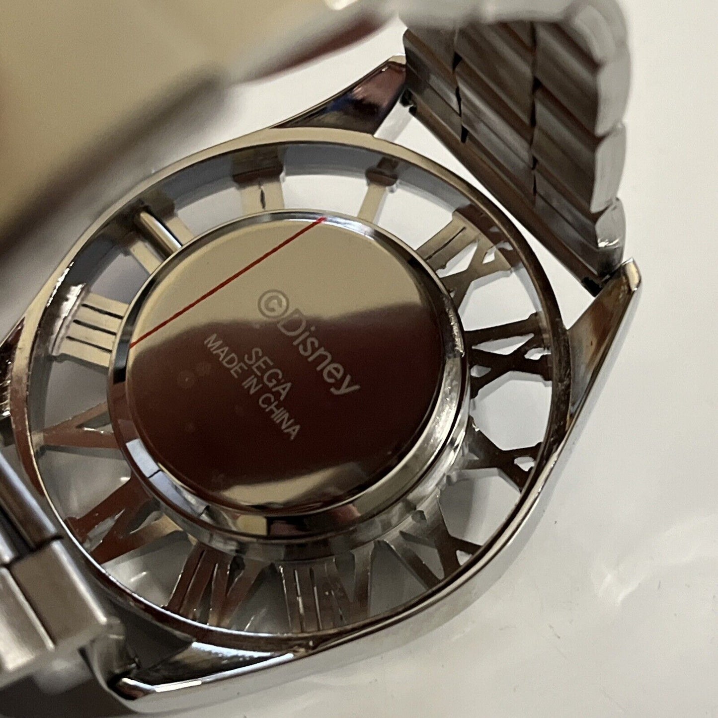 Disney Mickey Mouse Wrist Watch Silver 1020193 NEW