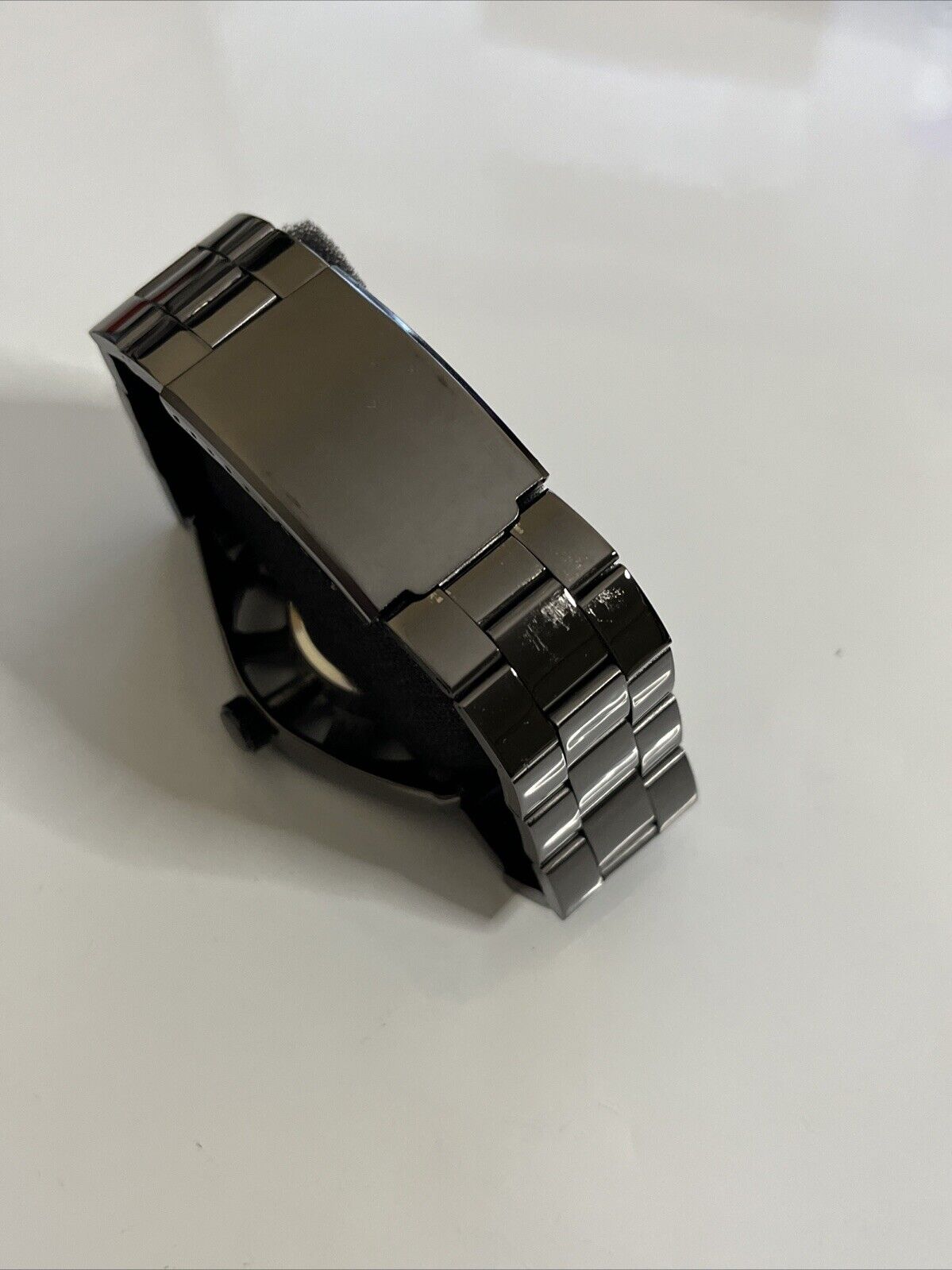 Disney Mickey Mouse Watch Black Silver 1020193  NEW