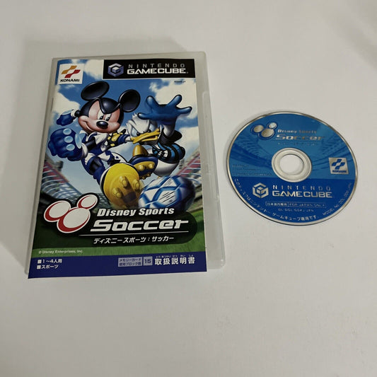 Disney Sports Soccer NGC Nintendo GameCube NTSC-J JAPAN Konami 2002 Game
