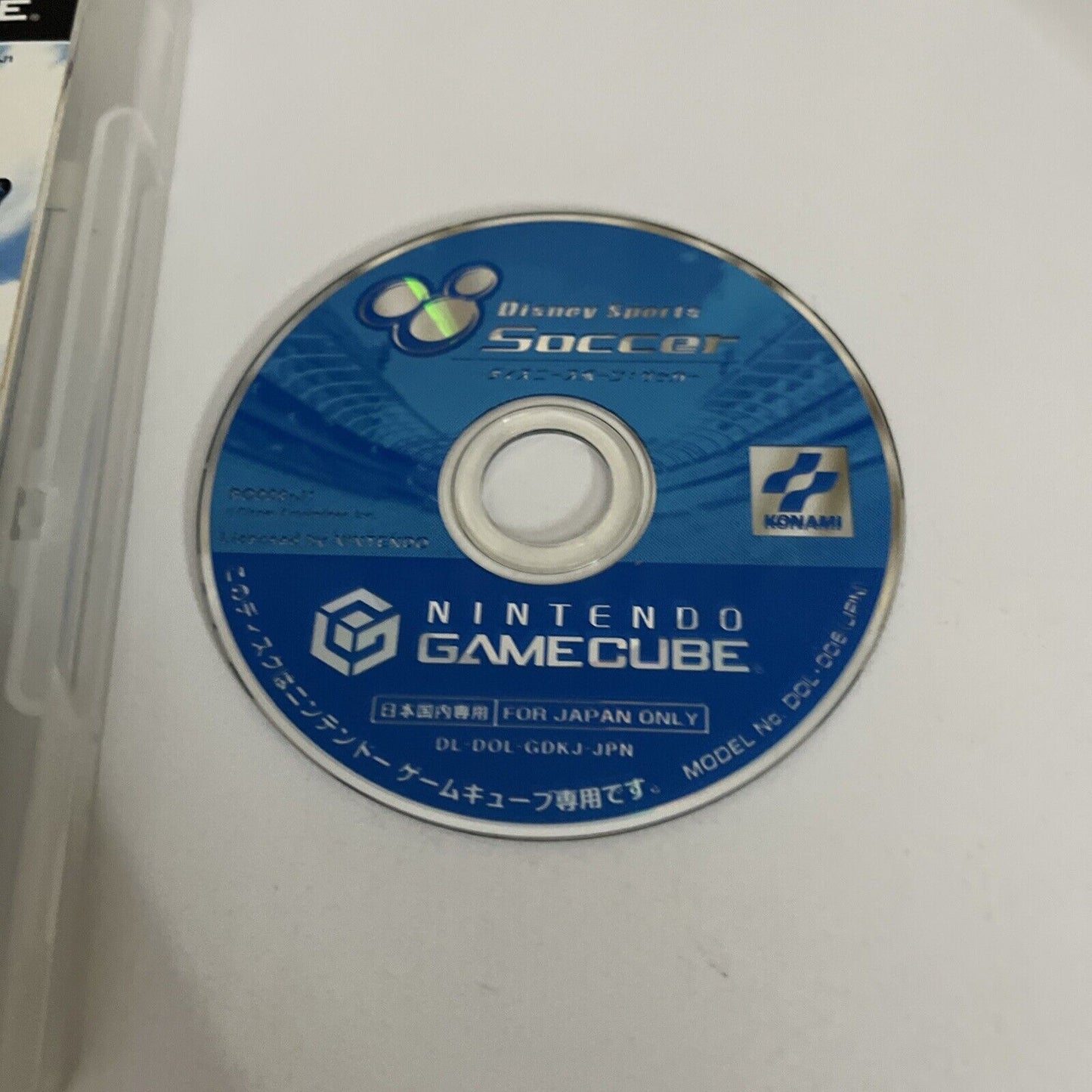 Disney Sports Soccer NGC Nintendo GameCube NTSC-J JAPAN Konami 2002 Game