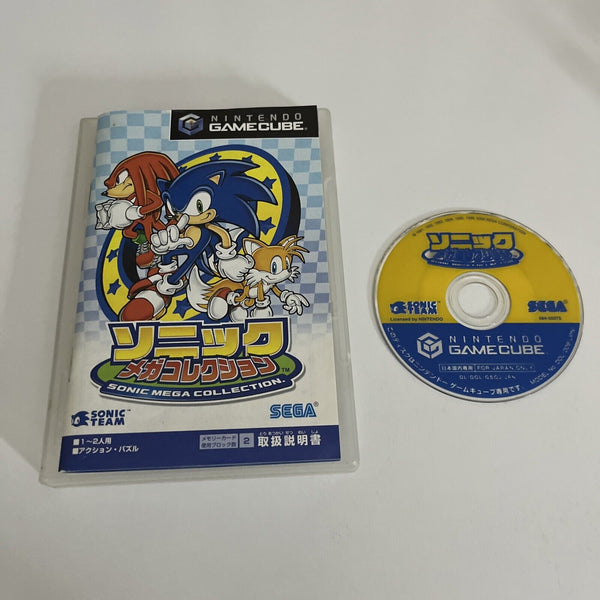 Sonic Mega Collection NGC Nintendo GameCube NTSC-J JAPAN 2002 Sega Gam ...