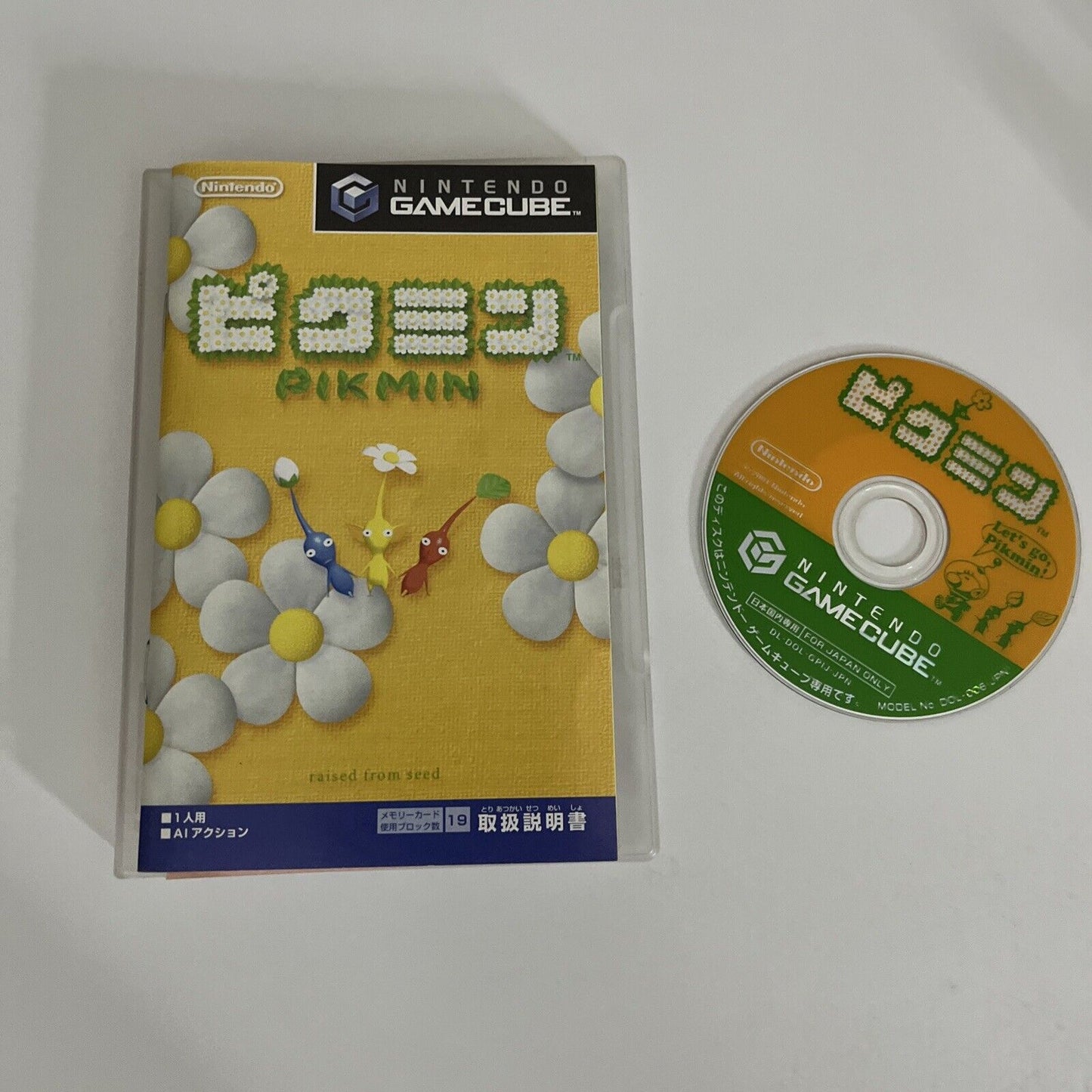 Pikmin NGC Nintendo GameCube NTSC-J JAPAN 2001 Game