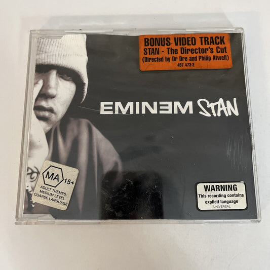 Stan by Eminem (CD, 2001, Enhanced) Maxi-Single