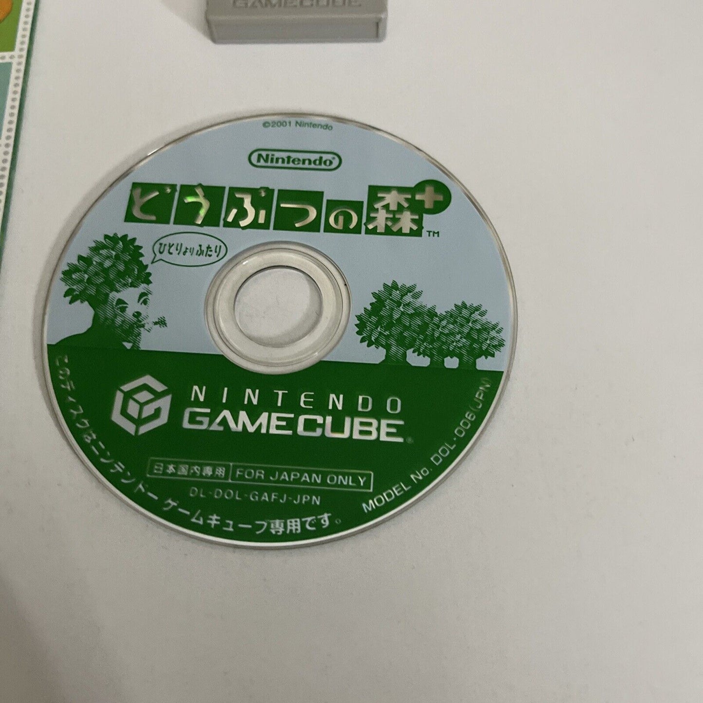 Animal Crossing Plus with Memory Card GC Nintendo GameCube NTSC-J JAPAN Complete