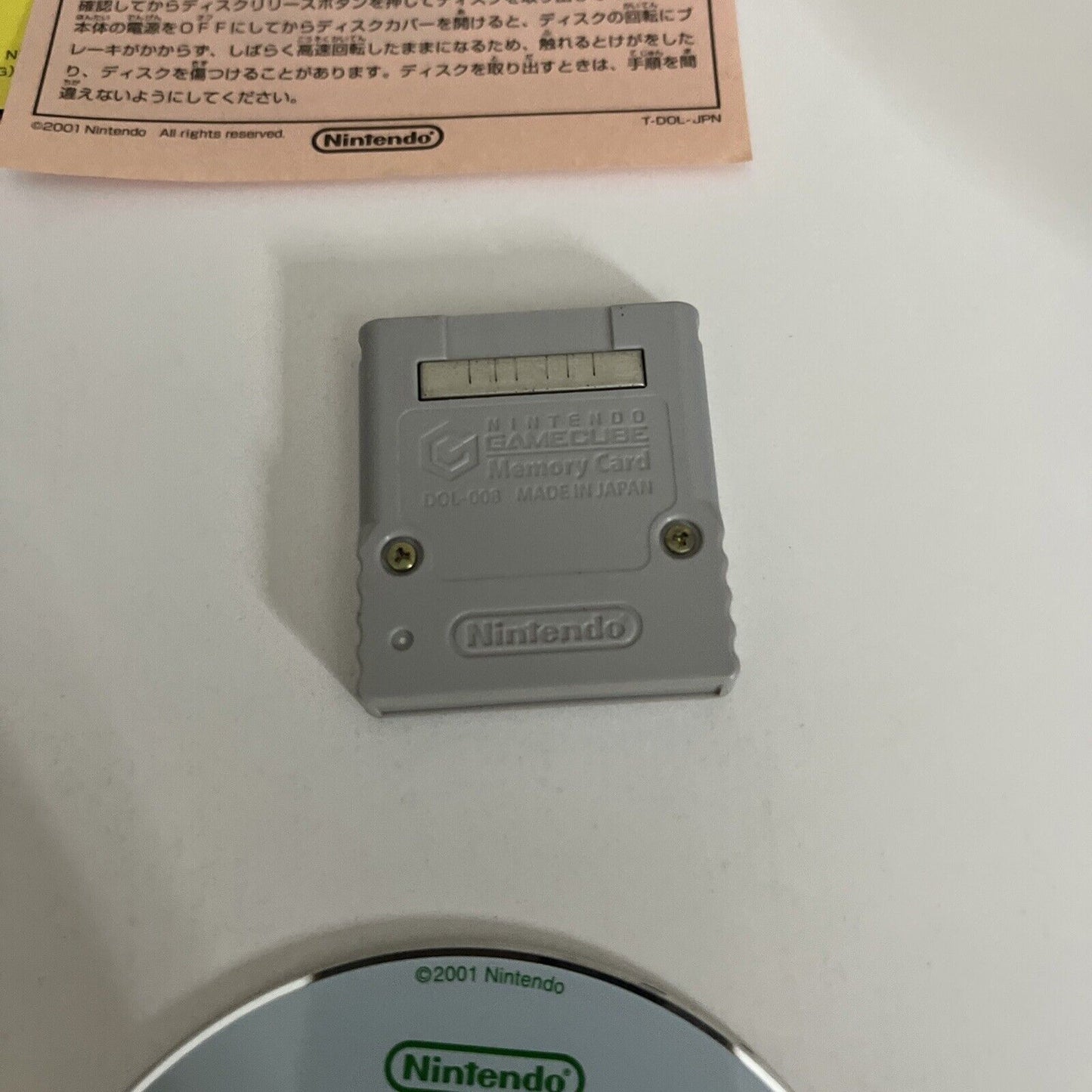 Animal Crossing Plus with Memory Card GC Nintendo GameCube NTSC-J JAPAN Complete