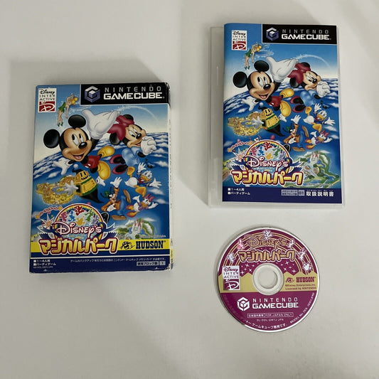 Disney Magical Park GC Nintendo GameCube NTSC-J JAPAN 2002 Game Complete