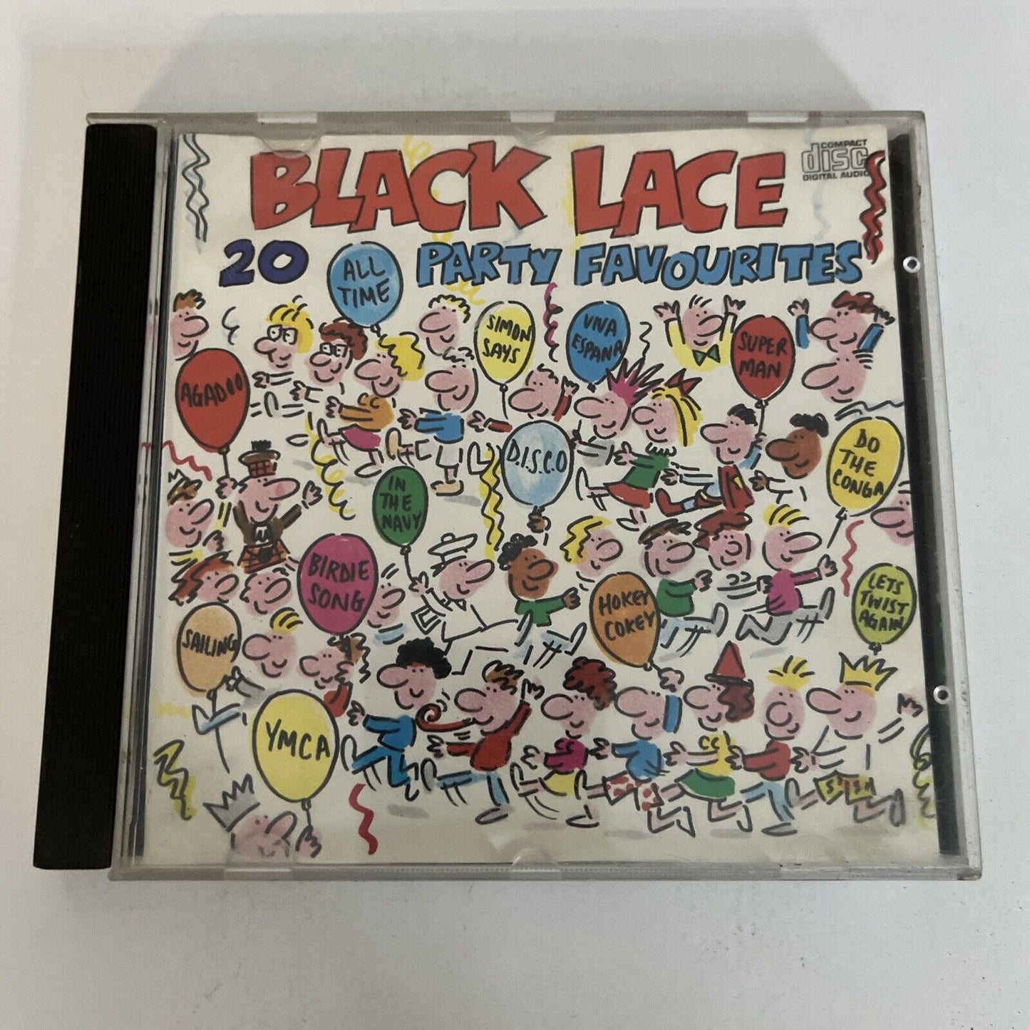 20 All-Time Party Favourites by Black Lace (CD, 1989)