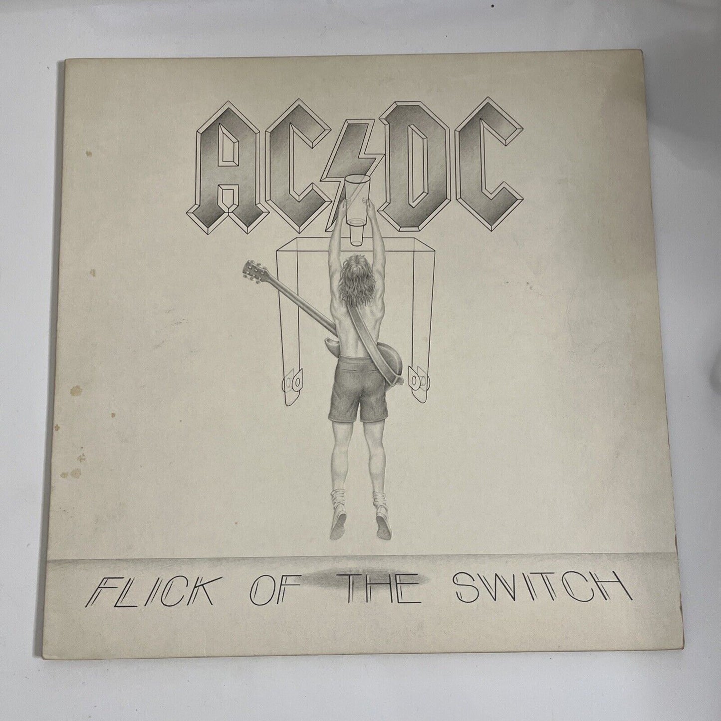 Flick Of The Switch by AC/DC LP 1983 Vinyl Record Atlantic P-11399