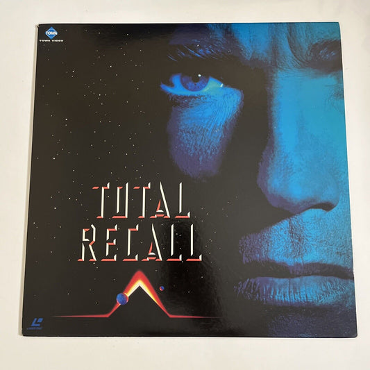 Total Recall 1990 LD Laserdisc Arnold Schwarzenegger, Sharon Stone PILF-7109