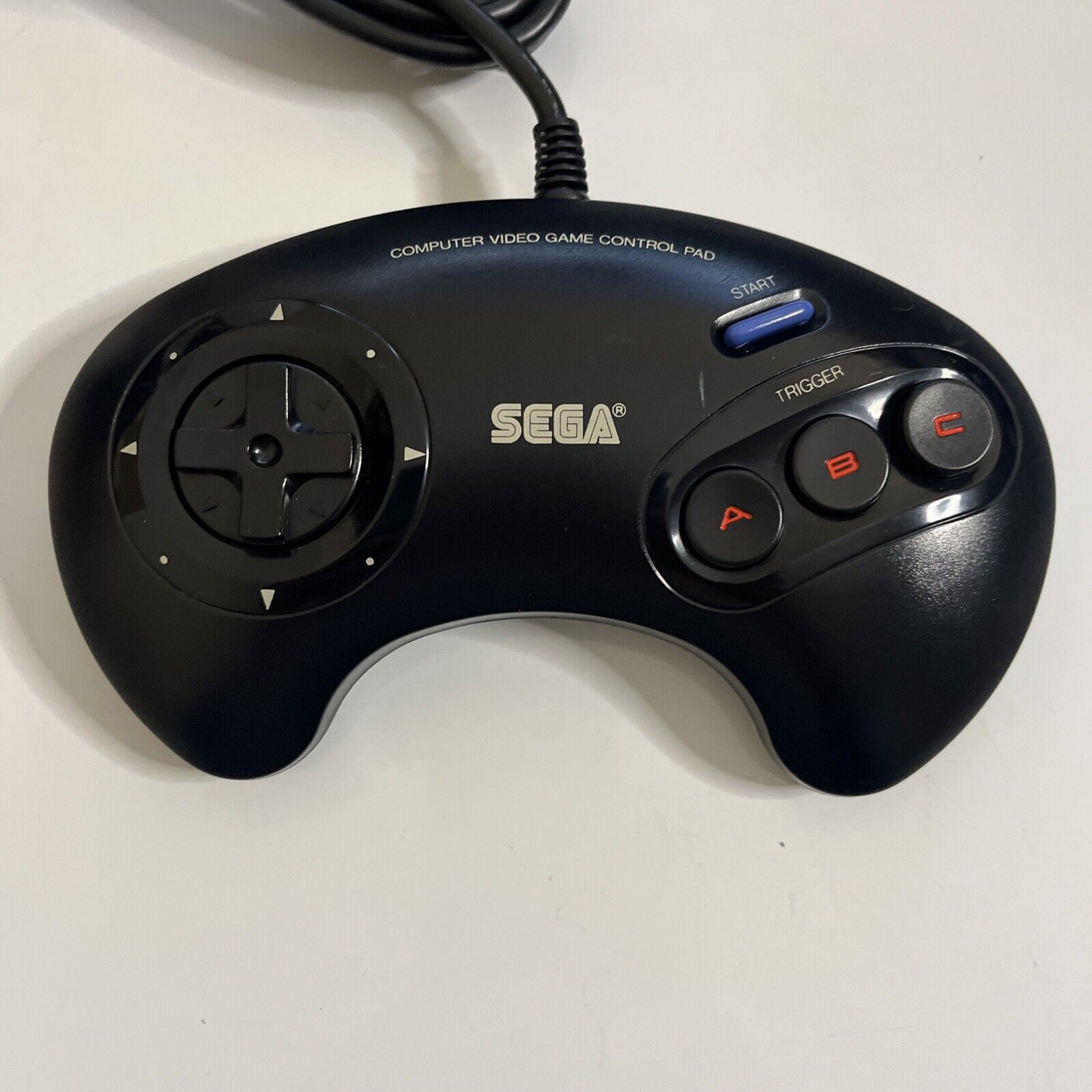 Genuine Official Sega Mega Drive MD Genesis Gamepad Controller 3 Butto ...