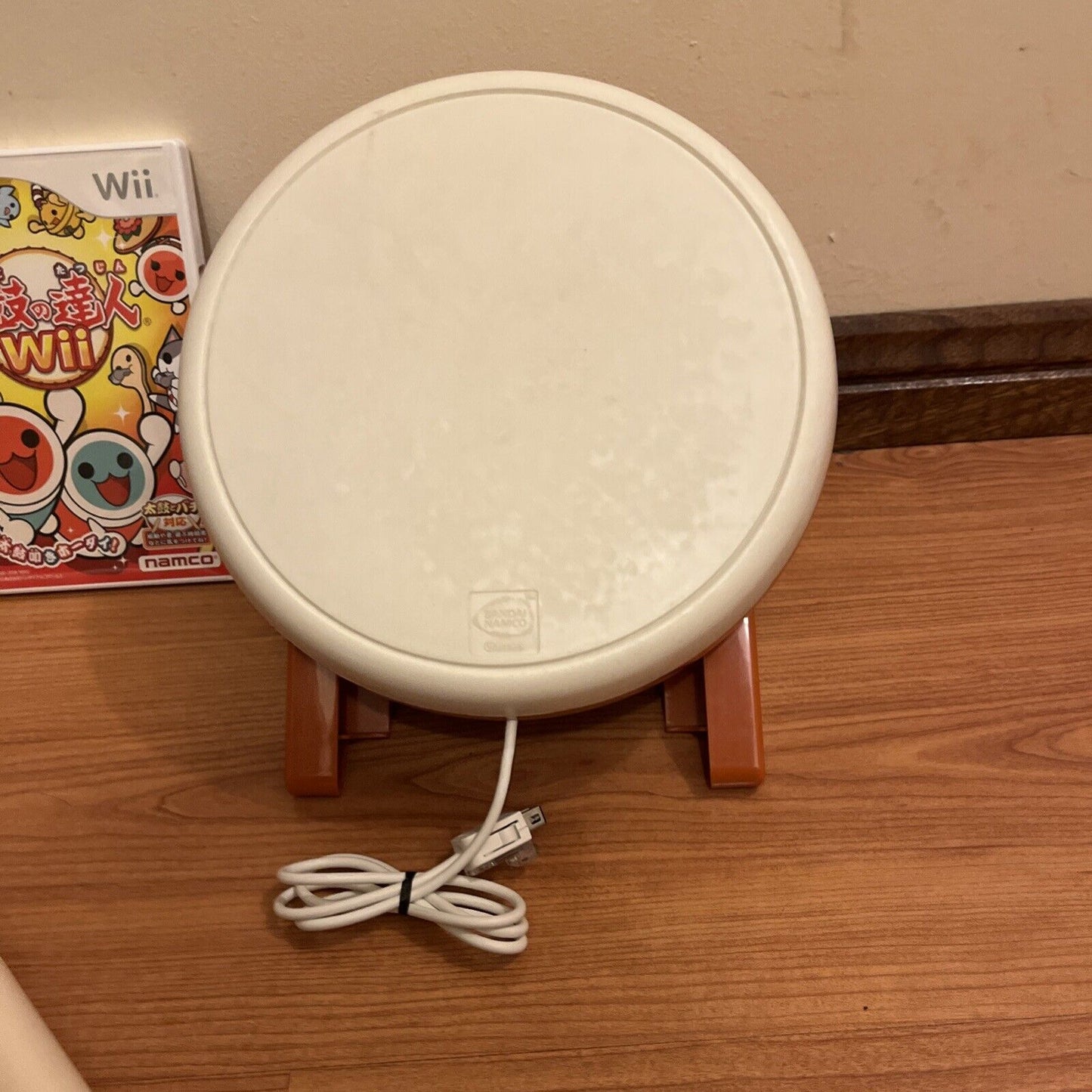 Official Taiko no Tatsujin Drum Controller for Nintendo Wii & Japan NTSC-J Game