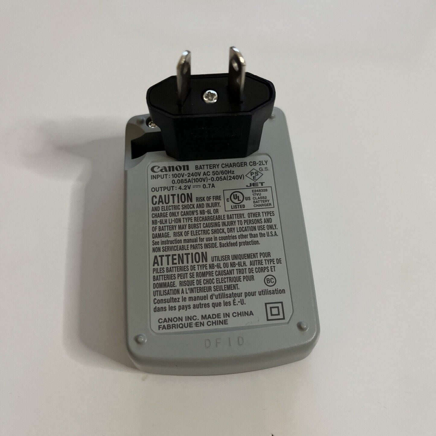 Genuine Canon CB-2LY Battery Charger for Canon NB-6L battery