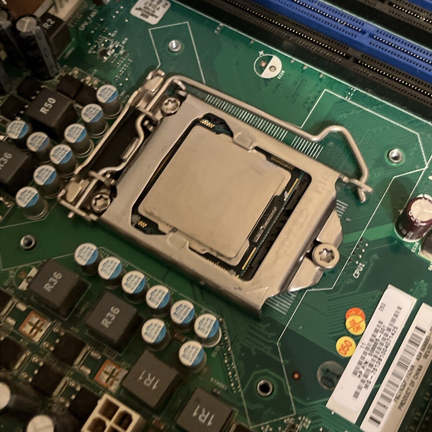 HP MSI MS-7613 Ver1.1 Motherboard ATX Intel CPU i7-860 2.8Ghz 8M/09B608885-001