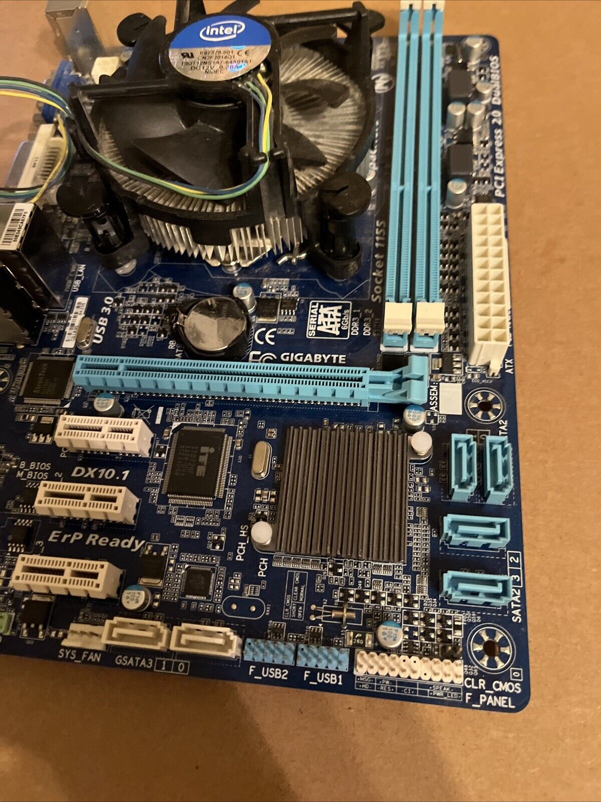 Gigabyte GA-H61MA-D3V MicroATX Motherboard CPU Intel i5-2500K SR008 3.36Ghz