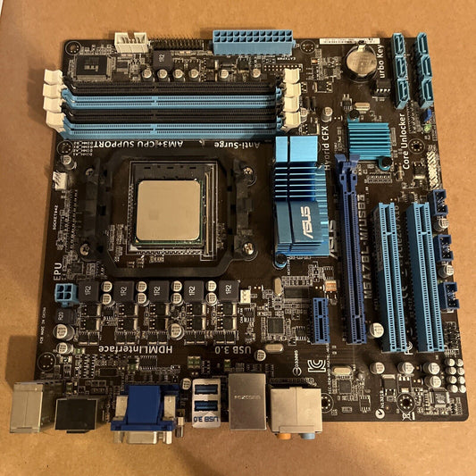 ASUS M5A7BL-M/USB3 MicroATX Motherboard CPU AMD Athlon II ADX640WFK42GM