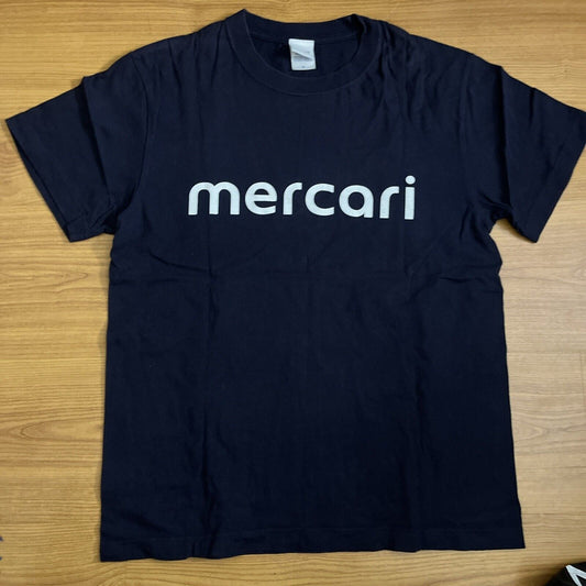 Official Mercari Blue Tshirt Medium Shirt Cotton