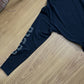 Tesla Long Sleeve Top Black US Medium L European Black