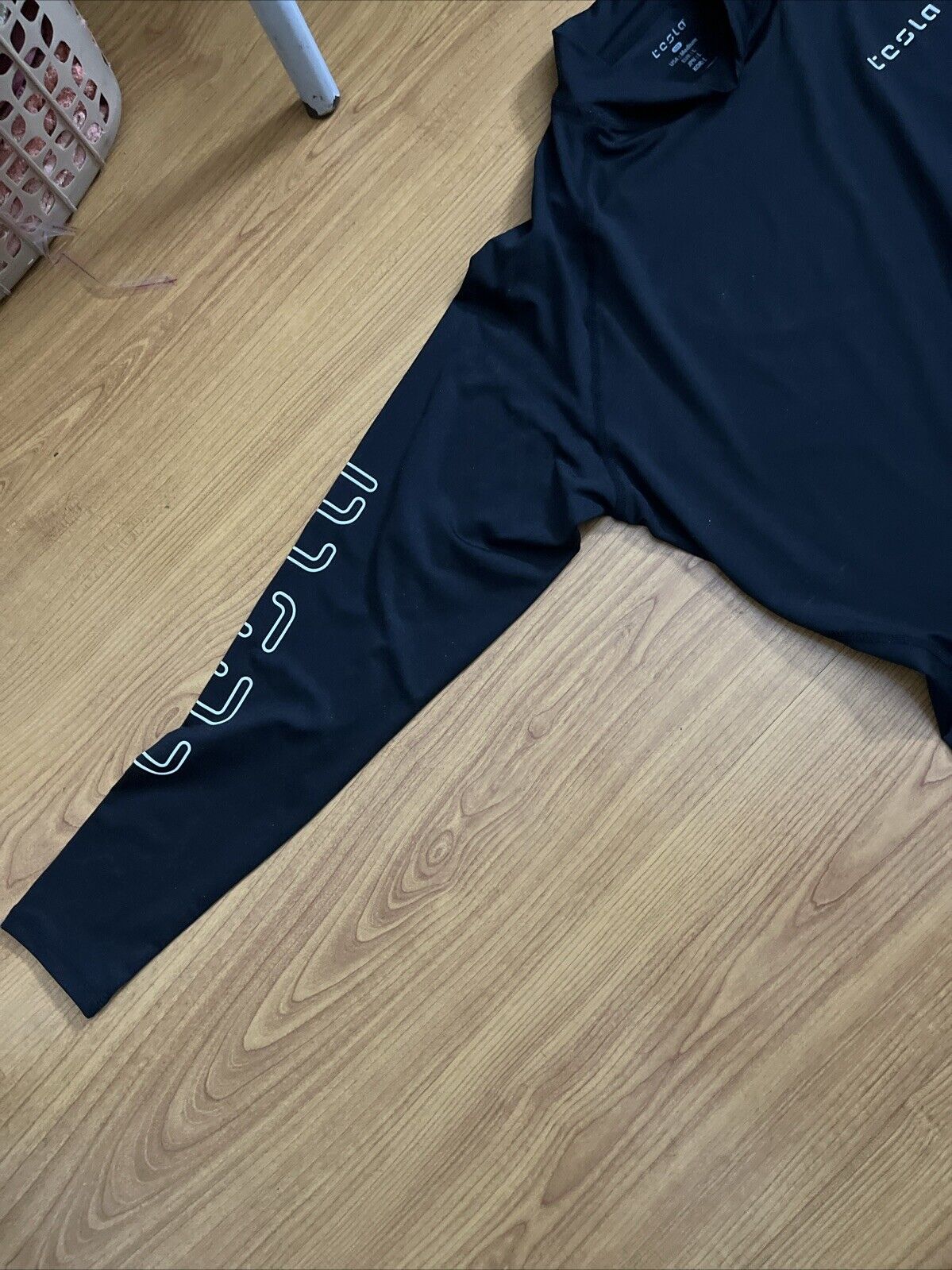 Tesla Long Sleeve Top Black US Medium L European Black