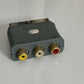 Genuine Microsoft XBOX SCART to Composite RCA AV Adapter Converter
