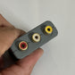 Genuine Microsoft XBOX SCART to Composite RCA AV Adapter Converter