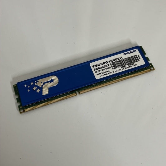 Patriot PSD38G16002H 8GB RAM Signature DDR3 CL11 PC3-12800 1600MHz DIMM