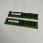 4GB RAM 2x Micron 2GB Modules 2RX8 PC3-10600U-9-10-B0 DDR3-1333MHz