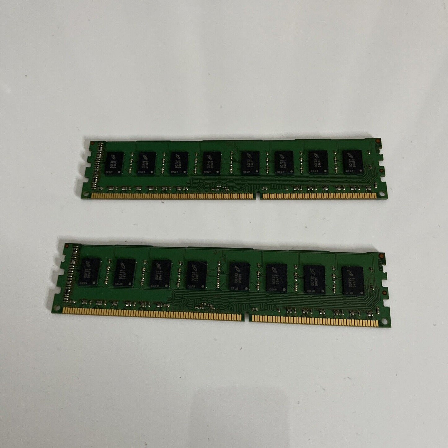 4GB RAM 2x Micron 2GB Modules 2RX8 PC3-10600U-9-10-B0 DDR3-1333MHz
