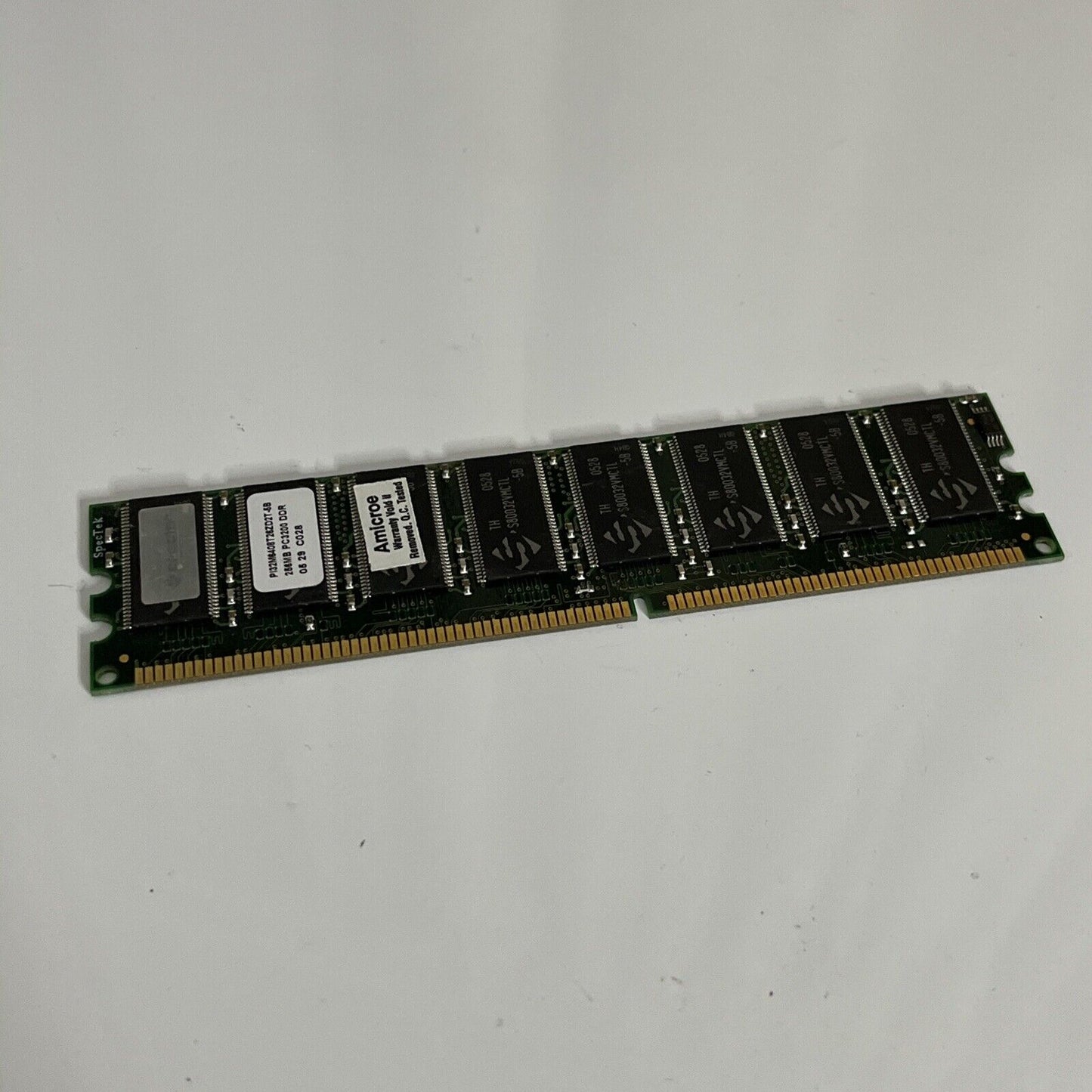 Amicroe 256MB RAM PC3200 DDR 400 Mhz PI32M6408T28ZD2T-5B