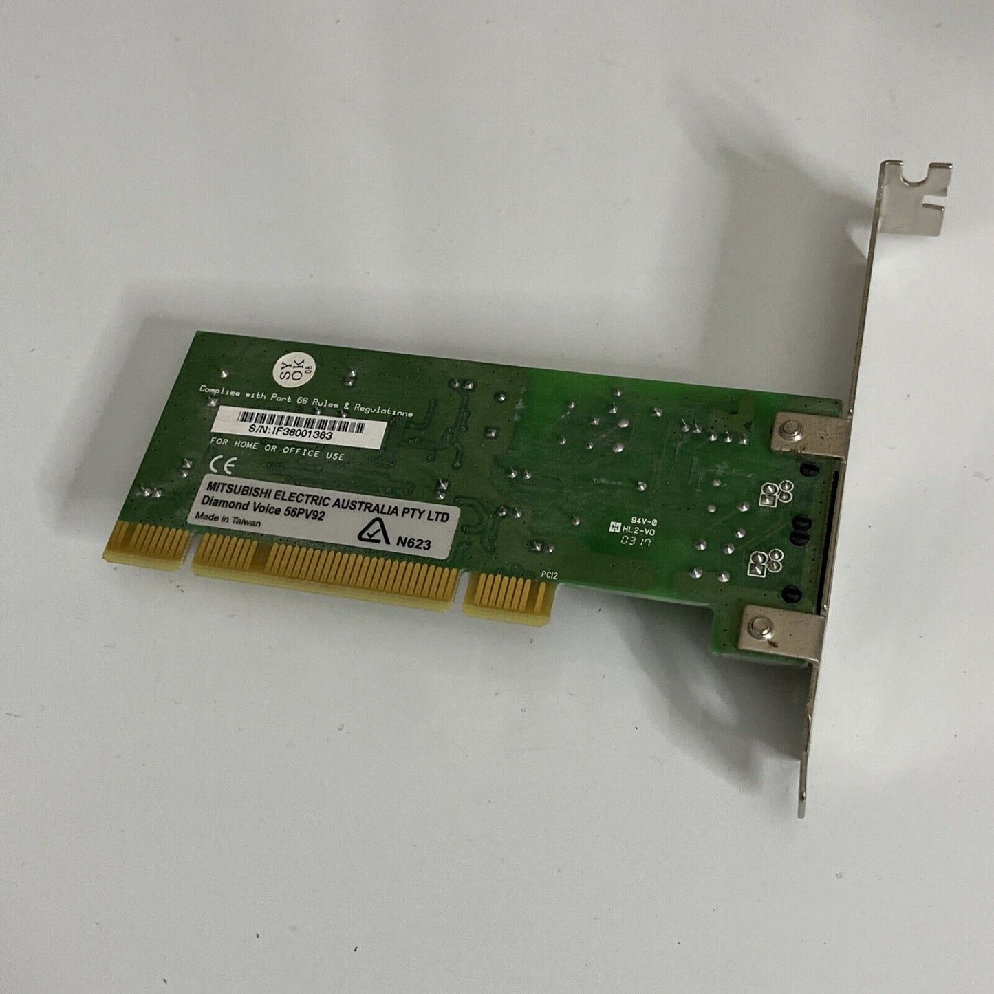 Mitsubishi Diamond Voice 56PV92 56Kbps Fax Modem PCI Internal Adapter