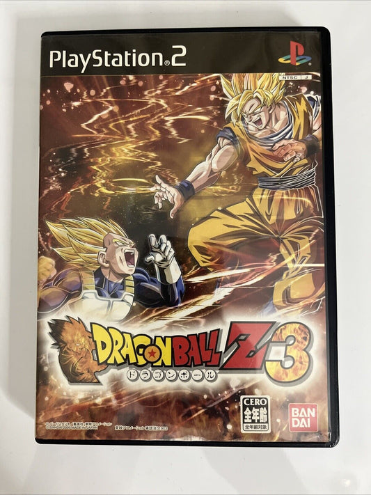 Dragonball Z 3  PS2 Sony PlayStation NTSC-J JAPAN 2005 Game