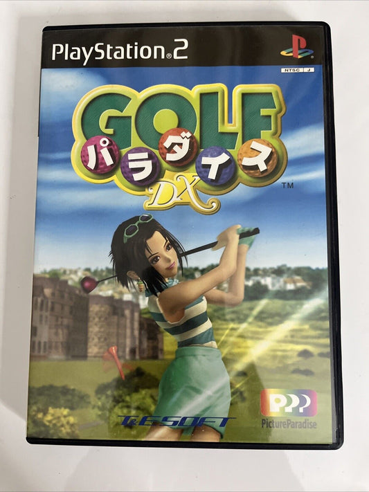 Golf Paradise DX  PS2 Sony PlayStation NTSC-J JAPAN Game