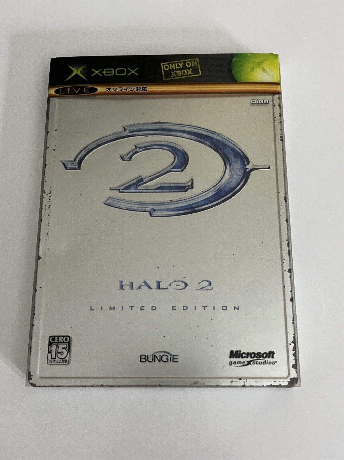 Halo 2 Xbox Limited Edition Steel Box Microsoft XBOX NTSC-J JAPAN 2004 Complete
