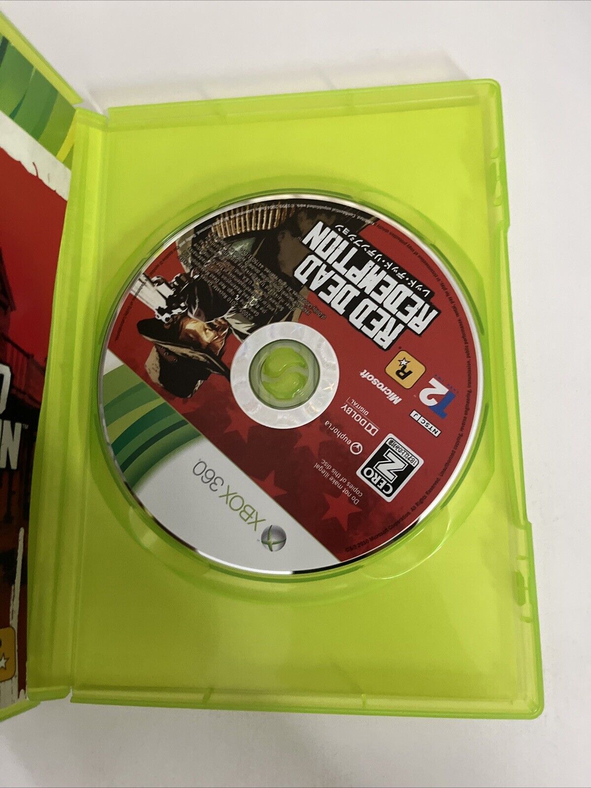 Red Dead Redemption  Microsoft XBOX 360 NTSC-J JAPAN Game 2010 Complete