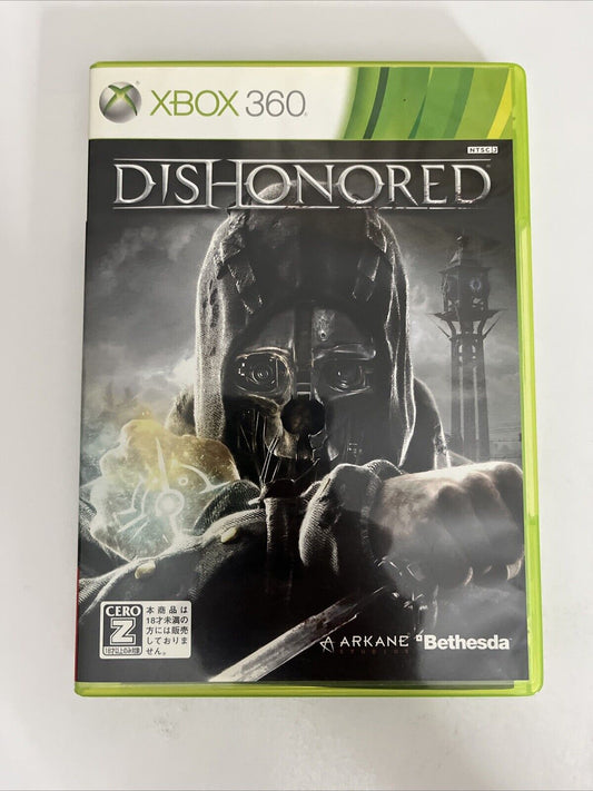 Dishonored  Microsoft XBOX 360 NTSC-J JAPAN Action Adventure Game 2012 Complete