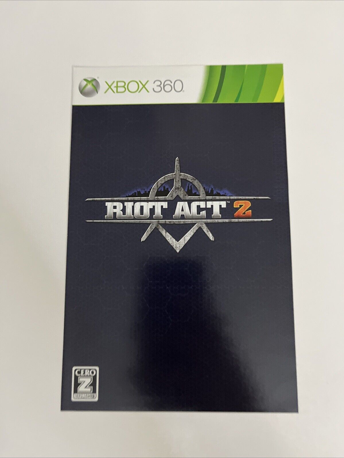 Riot Act 2 (Crackdown) Microsoft XBOX 360 NTSC-J JAPAN 2010 Game Complete
