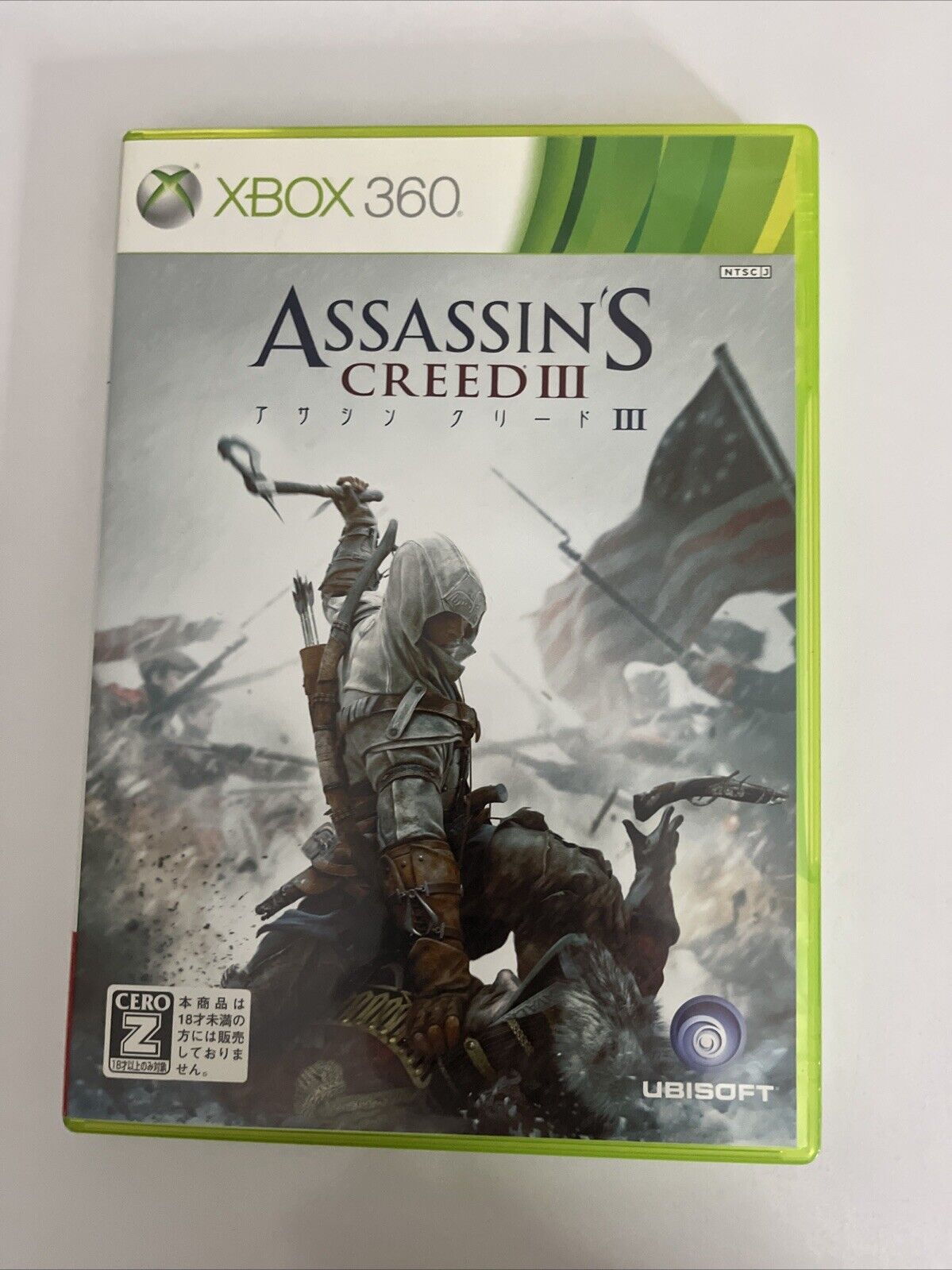 Assassin's Creed III  Microsoft XBOX 360 NTSC-J JAPAN Game 2012 Complete